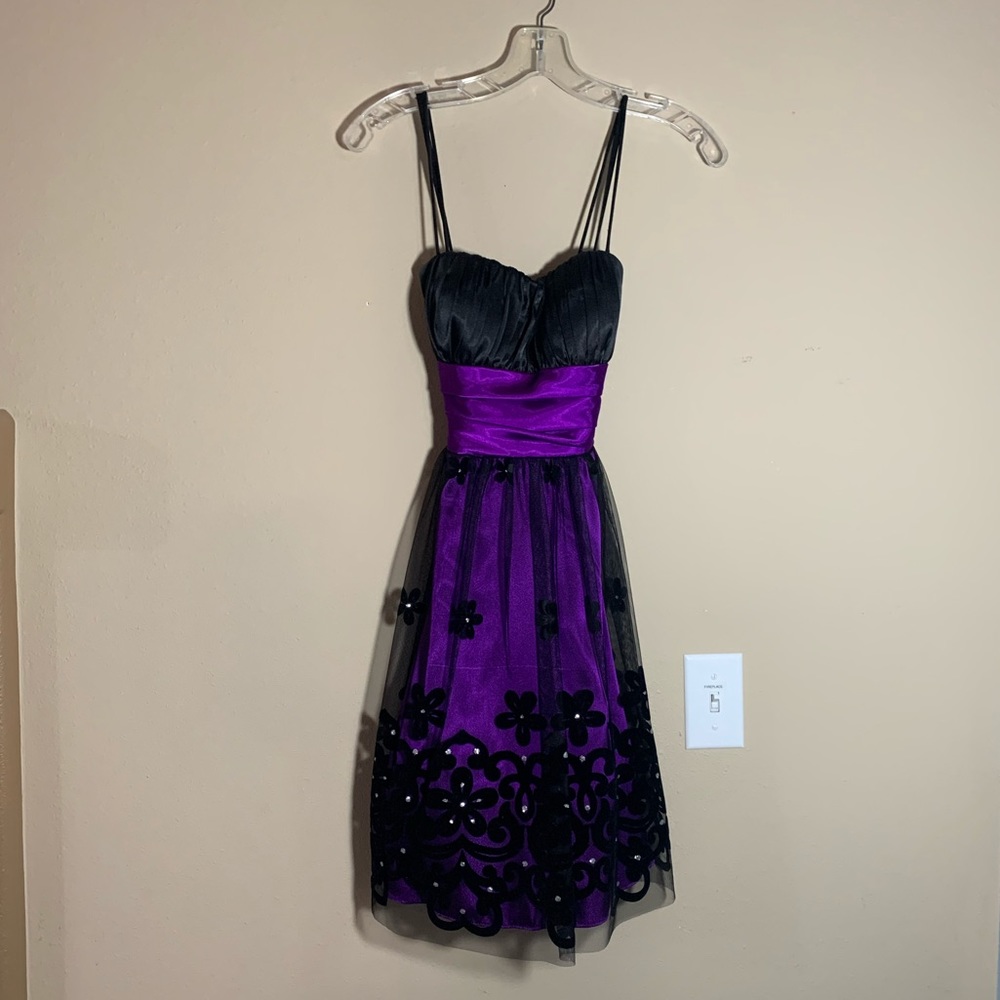 Purple Homecoming Dress